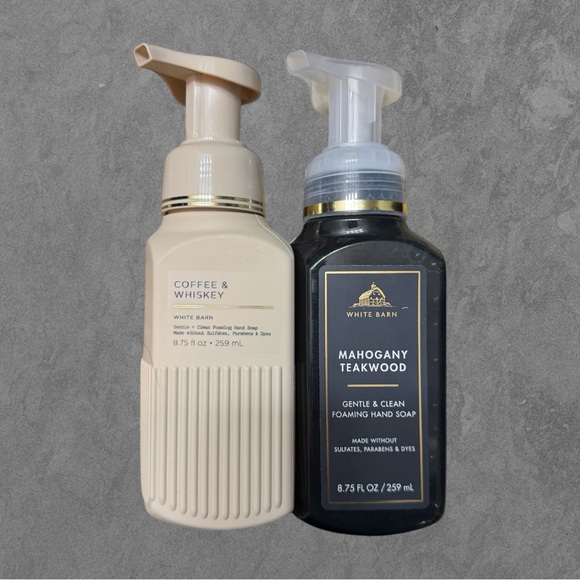 NEW BATH & BODY WORKS | Foaming Hand Soaps Coffee & Whiskey Mahogany Teakwood - Picture 2 of 7